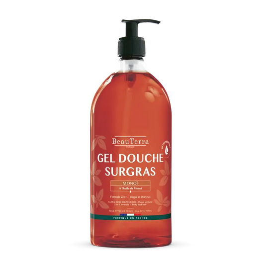 Beauterra Monoï Gel doccia, 1000 ml