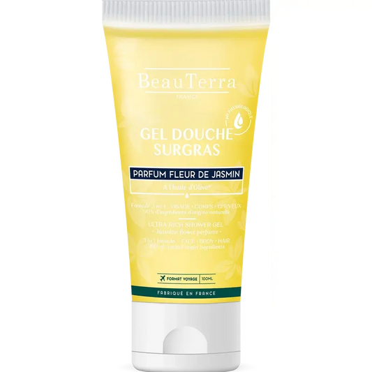 Beauterra Igiene del corpo Gel doccia ai fiori di gelsomino 100 Ml