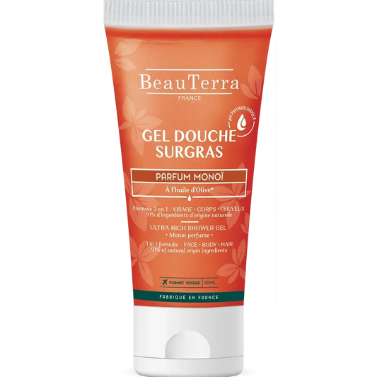 Beauterra Gel Doccia Igiene Corpo Monoï 100 Ml