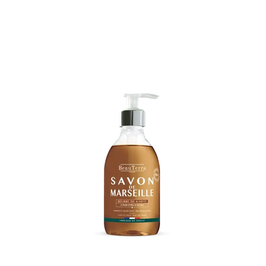 Beauterra Burro di Karitè Sapone di Marsiglia , 300 ml