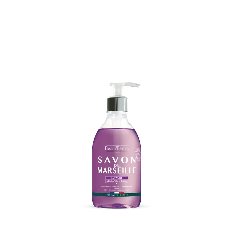 Beauterra Saponi di Marsiglia Sapone di Marsiglia Lavanda , 300 ml