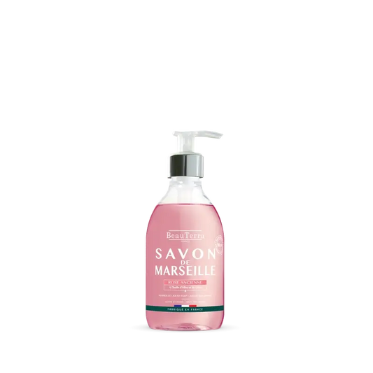 Beauterra Saponi di Marsiglia Sapone di Marsiglia Rosa Antica, 300 ml