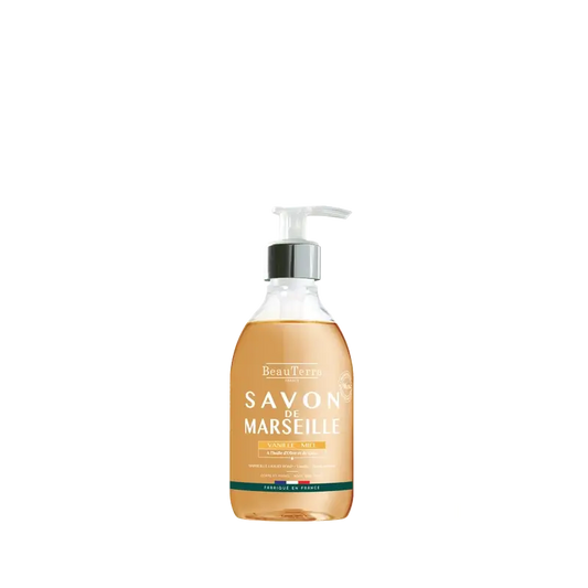Beauterra Saponi di Marsiglia Sapone di Marsiglia Vaniglia e Miele , 300 ml