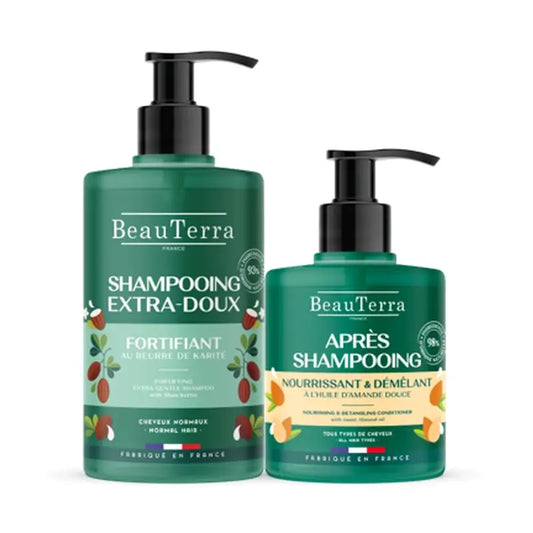 Beauterra Pack Shampoo Fortificante 750 Ml + Balsamo 500 Ml