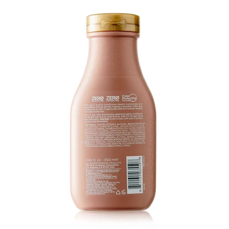 Beaver Balsamo lisciante alla cheratina brasiliana, 350 ml