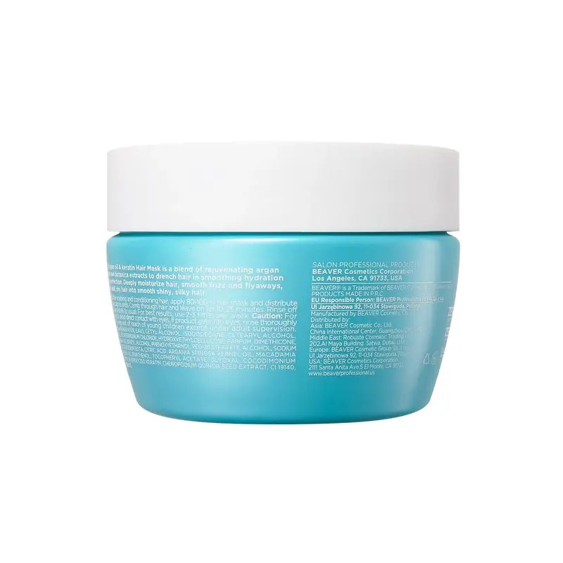Castoro Maschera riparatrice all'olio di argan e cheratina , 250 ml