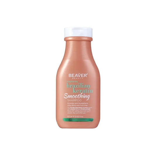 Castoro Minitalla Shampoo lisciante alla cheratina brasiliana , 60 ml
