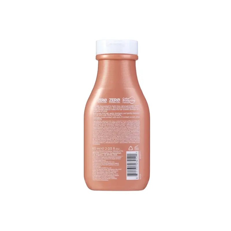 Castoro Minitalla Shampoo lisciante alla cheratina brasiliana , 60 ml