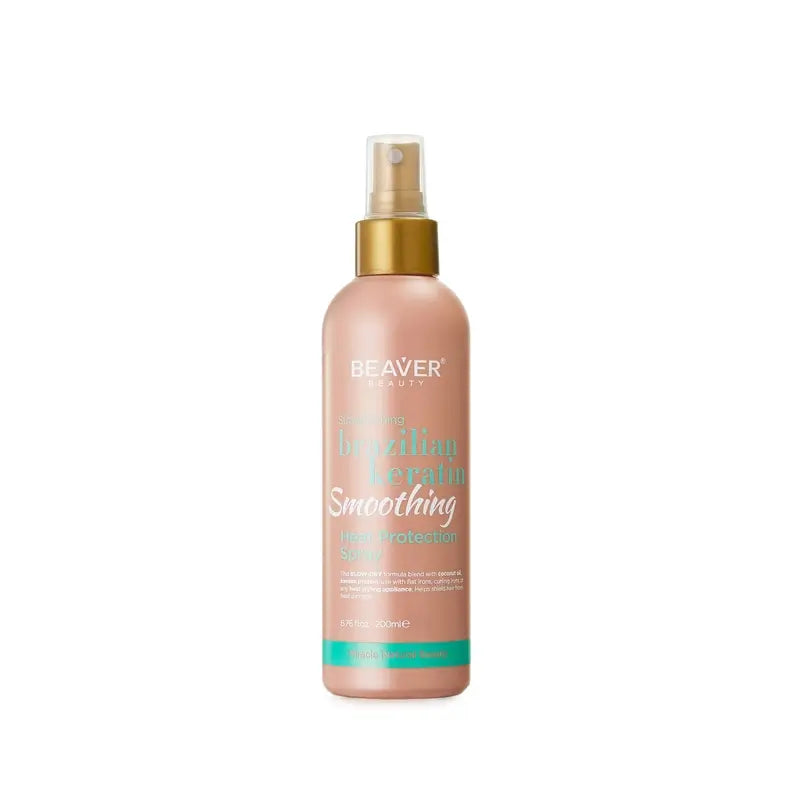 Beaver Spray protettivo termico alla cheratina brasiliana, 200 ml