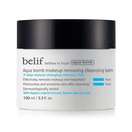 Belif Aqua Bomb Balsamo Olio Struccante, 100 ml