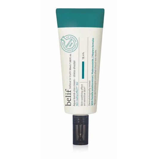 Crema antistress Belif Aqua Bomb Cica, 50 ml