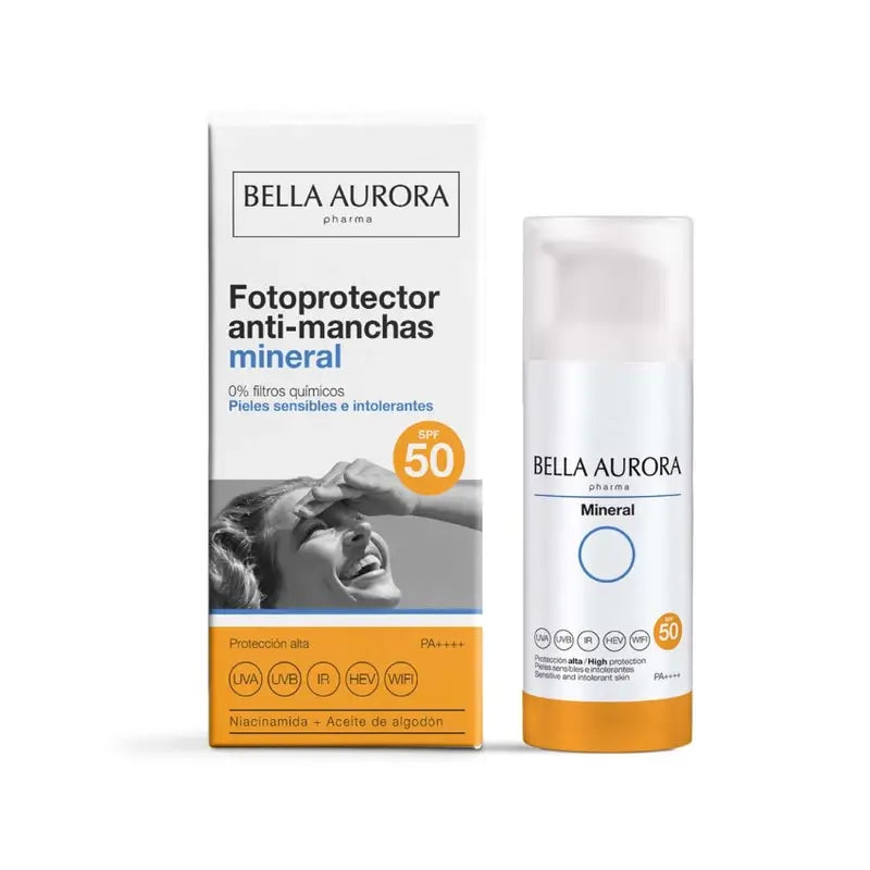 Protezione solare Bella Aurora Mineral Pharma, 50 ml