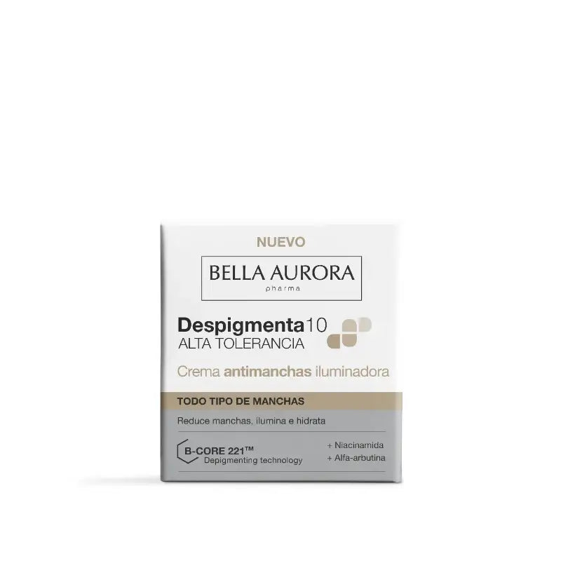 Bella Aurora Despigmenta10 - Crema illuminante anti-macchie.
