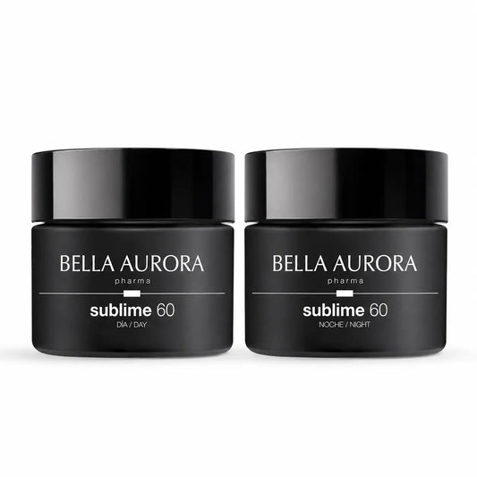 Bella Aurora Pack Sublime 60 - Rituale antietà, nutriente e rigenerante, 50 + 50 ml, confezione da 2