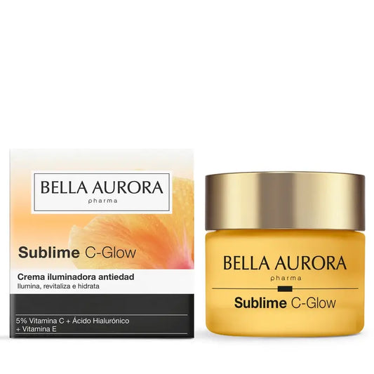 Bella Aurora Sublime C-Glow Crema Illuminante Anti-Età, 50 ml