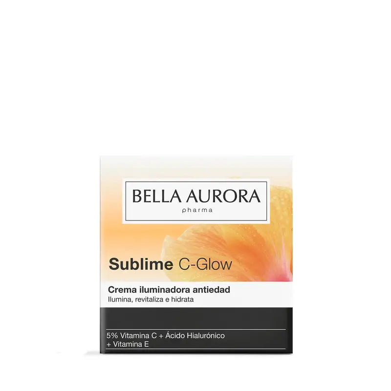 Bella Aurora Sublime C-Glow Crema Illuminante Anti-Età, 50 ml