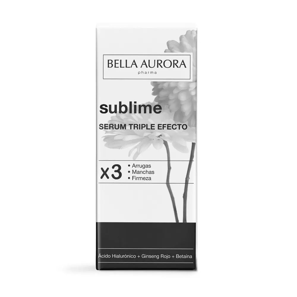 Bella Aurora Sublime Siero a triplo effetto, 30 ml