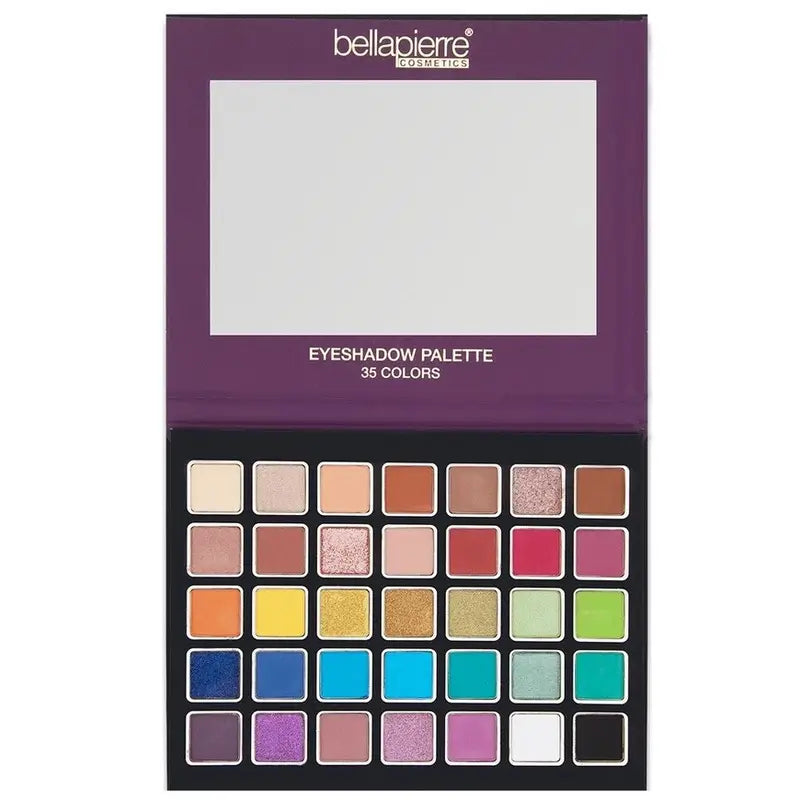 Bellapierre Cosmetics Disco Palette di ombretti, 35 colori , 38 g