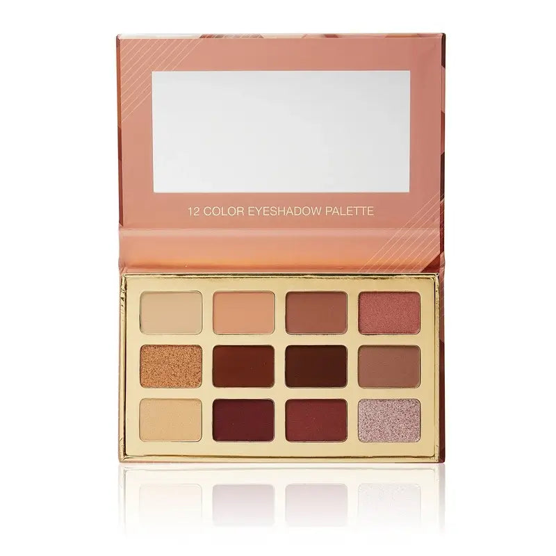 Bellapierre Cosmetics Everyday Nude Eyeshadow Palette, 12 colori , 25 g