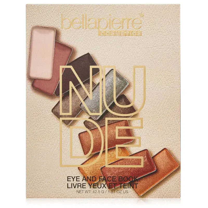 Bellapierre Cosmetics Libro Occhi e Viso - Nude , 42,5 g