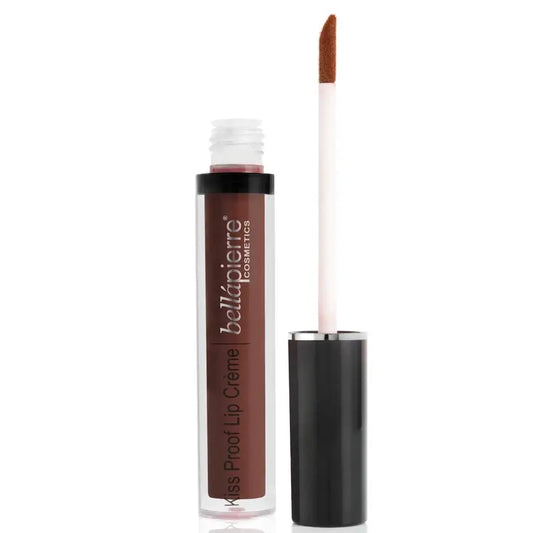 Bellapierre Cosmetics Kiss Proof Lip Creme - Conchiglia marrone, 3,8 g