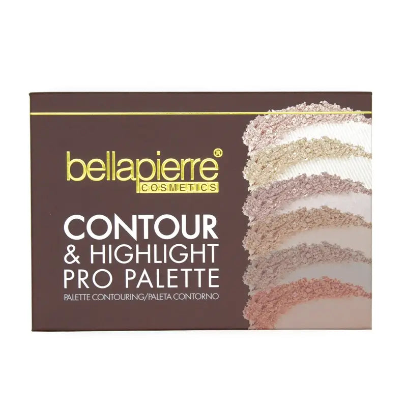 Bellapierre Cosmetics Makeup Contour & Highlight Pro Palette , 19,2 g