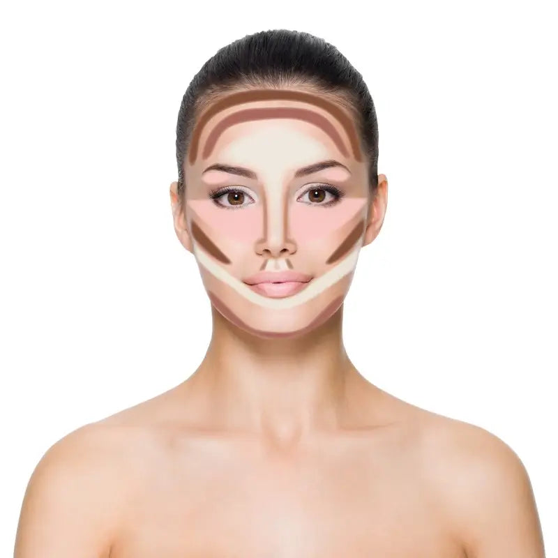 Bellapierre Cosmetics Makeup Contour & Highlight Pro Palette , 19,2 g