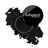 Bellapierre Cosmetics Make-up Ombretto in Polvere Shimmer - Noir , 2 g