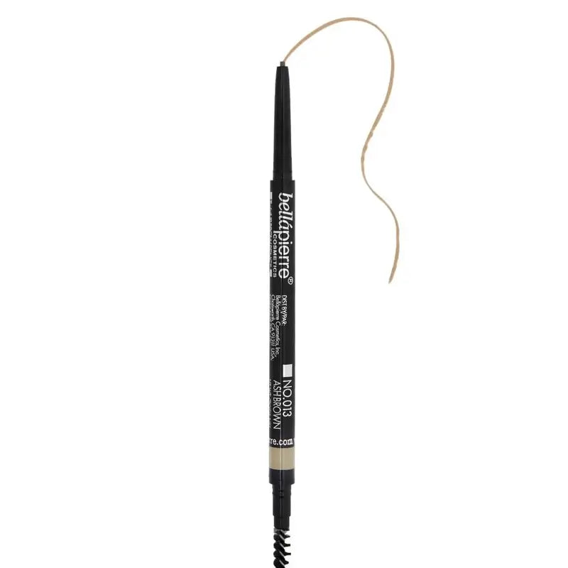 Bellapierre Cosmetics Makeup Twist Up Brow Pencil - Marrone cenere, 0,3 g
