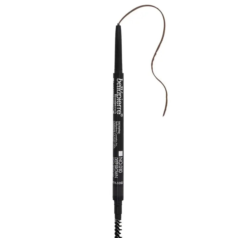 Bellapierre Cosmetics Makeup Twist Up Brow Pencil - Marrone intenso , 0,3 g