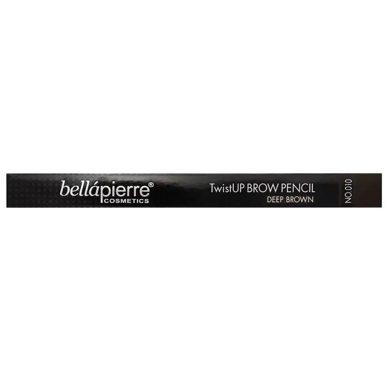 Bellapierre Cosmetics Makeup Twist Up Brow Pencil - Marrone intenso , 0,3 g