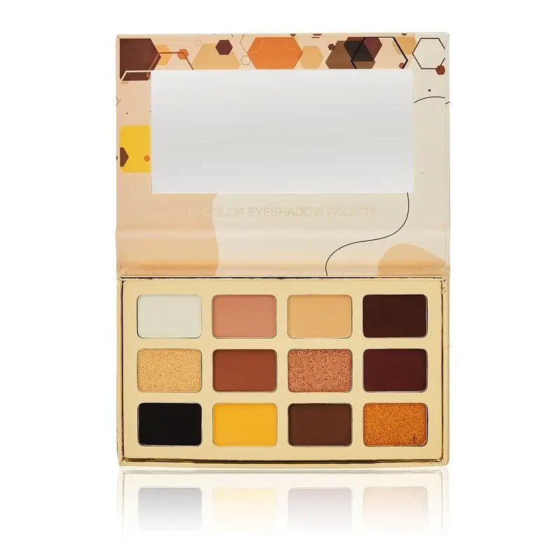 Bellapierre Cosmetics Milk & Honey Palette di ombretti, 12 colori , 25 g