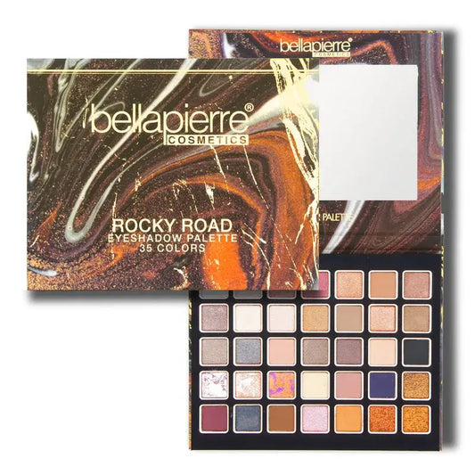 Bellapierre Cosmetics Rocky Road Palette di ombretti, 35 colori , 38 g