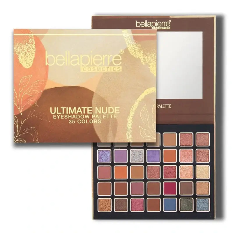 Bellapierre Cosmetics Ultimate Nude Eyeshadow Palette, 35 colori , 38 g