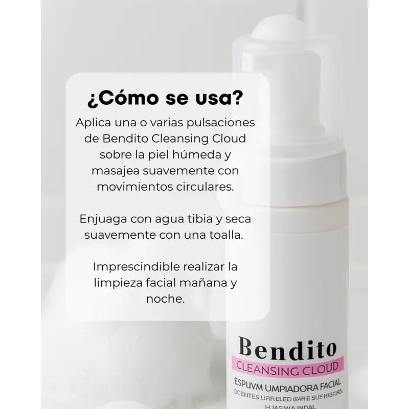 Bendito Cleansing Cloud Detergente schiumogeno, 150 ml