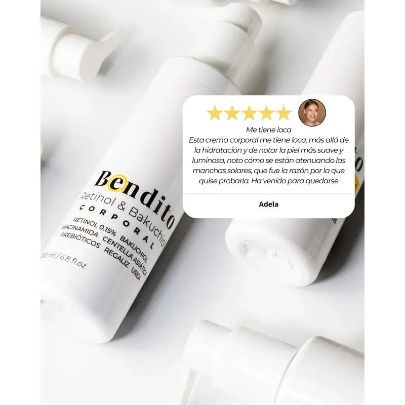 Crema corpo al retinolo e bakuchiolo, 200 ml