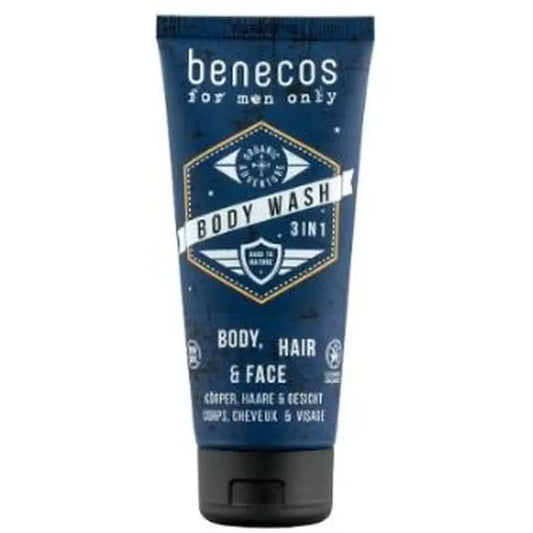Benecos Body Wash 3In1 For Men 200Ml. Vegan