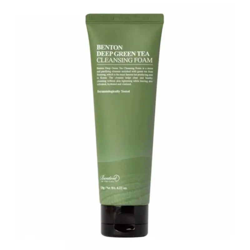 Benton Deep Green Tea Detergente schiumogeno, 120 gr