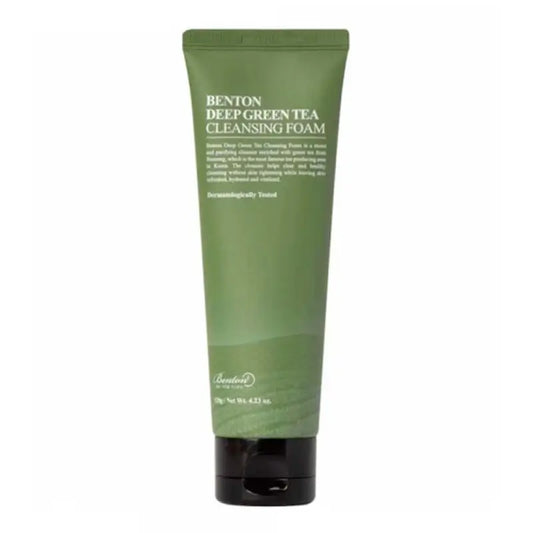 Benton Deep Green Tea Detergente schiumogeno, 120 gr