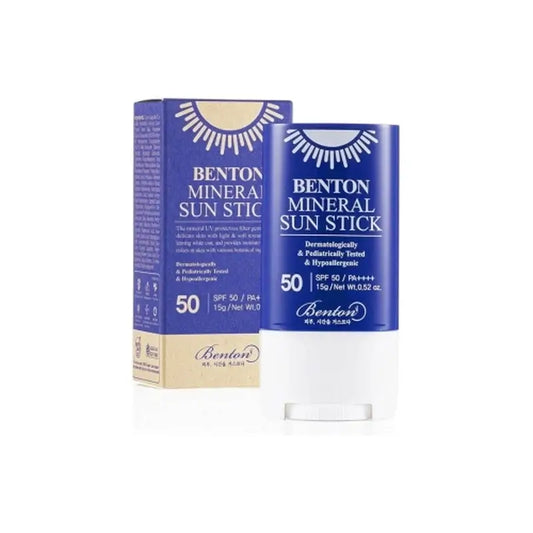 Benton Stick solare minerale Spf50 Pa++++, 15 g