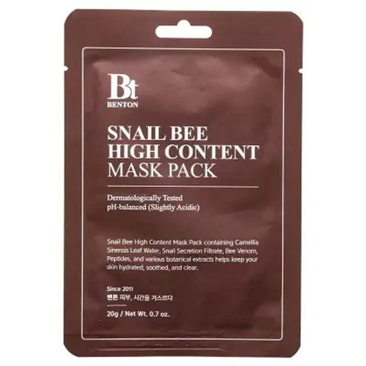 Benton Maschera ad alto contenuto di api di lumaca, 20 g