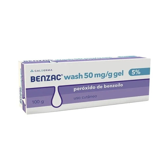 Benzac Wash 50 mg/G Gel topico 100 g