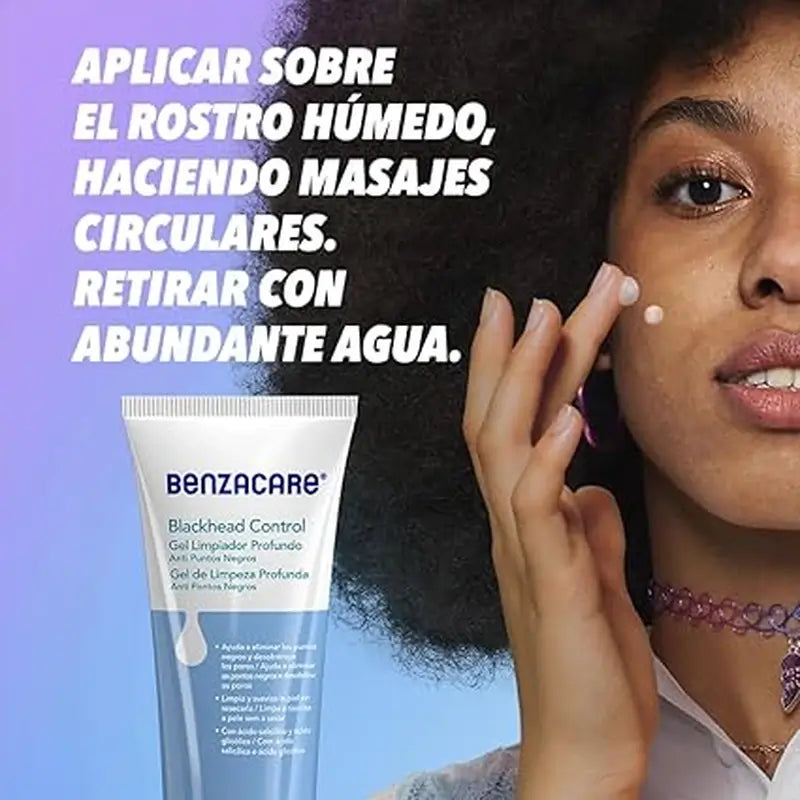 Benzacare Anti Punti Neri, Gel Esfoliante, 120 ml