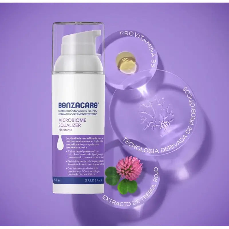 Benzacare Microbiome Equalizer Idratante, 50 ml