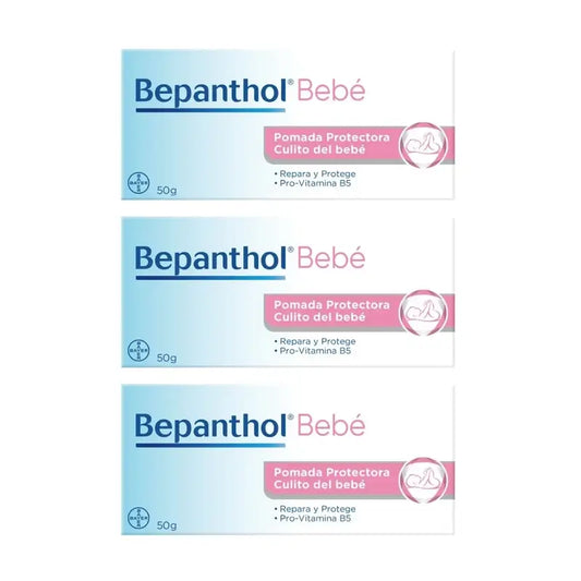 Unguento protettivo per bambini Bepanthol, 3X50 Gr