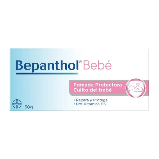 Unguento protettivo Bepanthol Crema per pannolini Cura del fondo del bambino, 50 gr