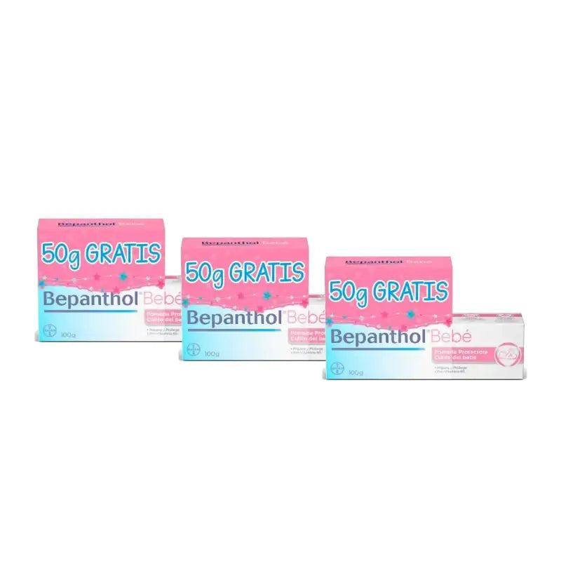 Bepanthol Bambino Confezione promozionale 3 x 100 g + 50 g in omaggio