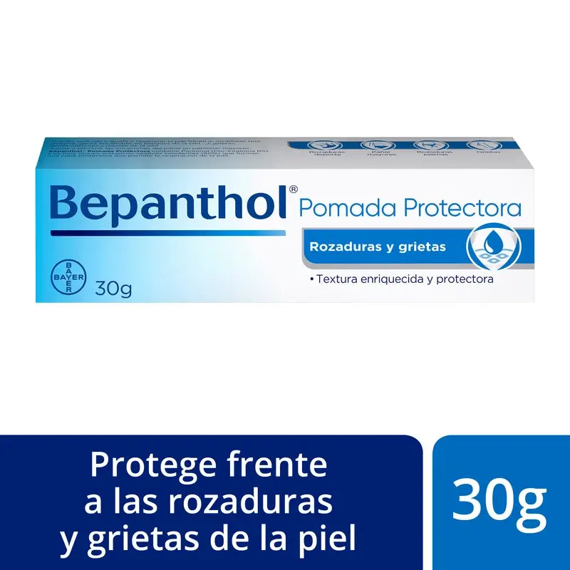 Bepanthol Unguento protettivo screpolature e sfregamenti pelle sensibile, 30 gr