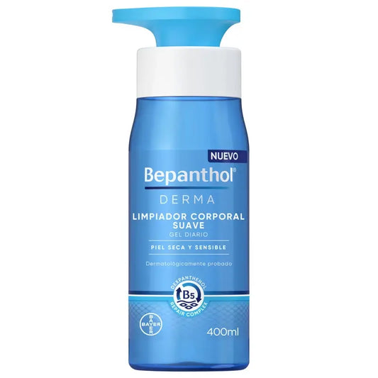Bepanthol Derma Detergente delicato per il corpo, 400 ml