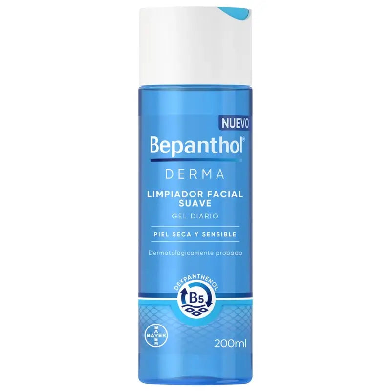 Bepanthol Derma Detergente viso delicato senza sapone 200 ml